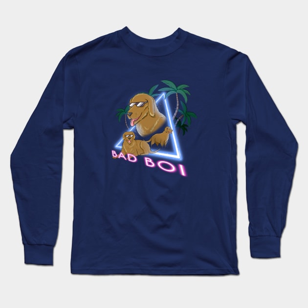 Bad Boi Long Sleeve T-Shirt by Justanos